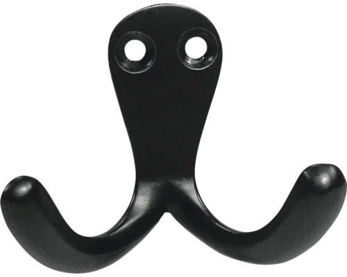 Cârlig dublu de perete din metal