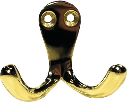 Cârlig dublu de perete pentru fixare pe perete