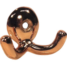 Cârlig dublu pentru montare pe perete