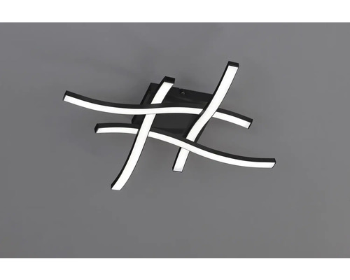 Plafonieră LED cu elemente curbate