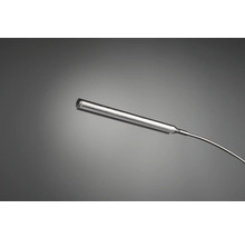 Lampadar cu LED integrat Reed 17,5W 1750 lumeni, nichel mat