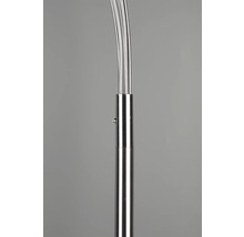 Lampadar cu LED integrat Reed 17,5W 1750 lumeni, nichel mat