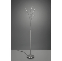Lampadar cu LED integrat Reed 17,5W 1750 lumeni, nichel mat