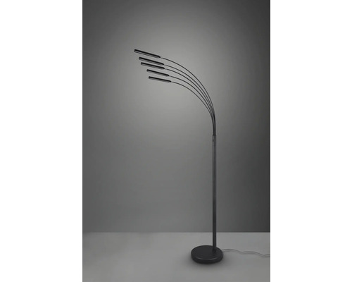 Lampă de podea cu cinci brațe de iluminat