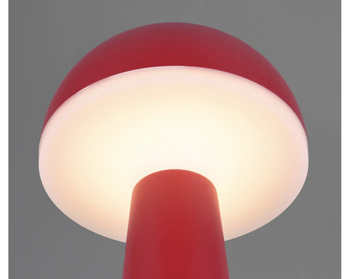 Lampă de masă în formă de ciupercă cu iluminare LED