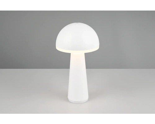 Veioză LED Fungo 2W 200 lumeni, lumină reglabilă, pentru exterior IP54, încărcare USB, albă Veioză LED Fungo 2W 200 lumeni, lumină reglabilă, pentru exterior IP54, încărcare USB, albă