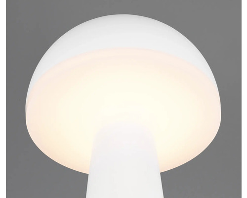 Lampă de masă în formă de ciupercă