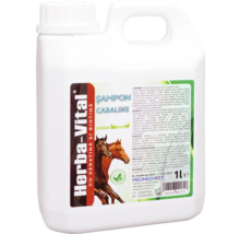 Șampon Herba-Vital Cabaline cu cheratină și biotină într-o sticlă de un litru