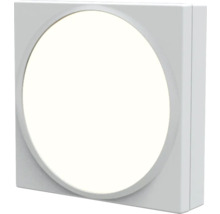 Lumină de perete LED pătrată cu suprafață luminoasă rotundă