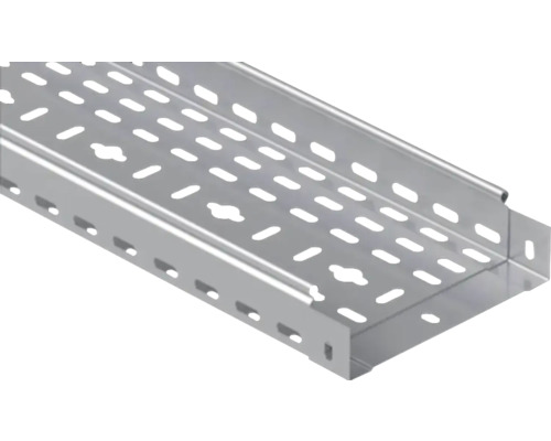 Jgheab metalic perforat 50x40x0.6 mm, 3 m | HORNBACH