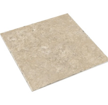 Placă de podea pătrată din travertin