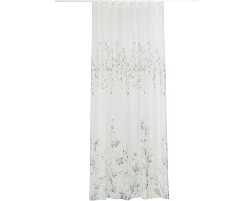 Cortină cu model floral