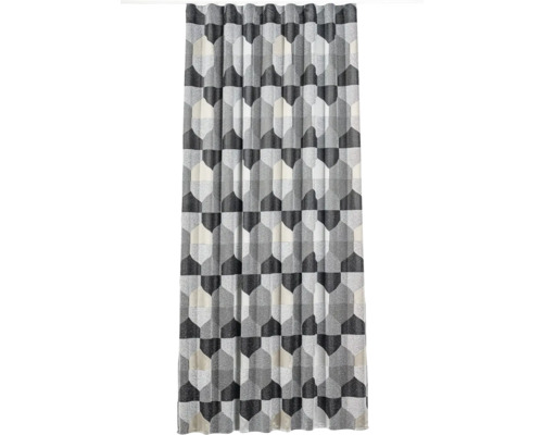 Cortină cu model geometric