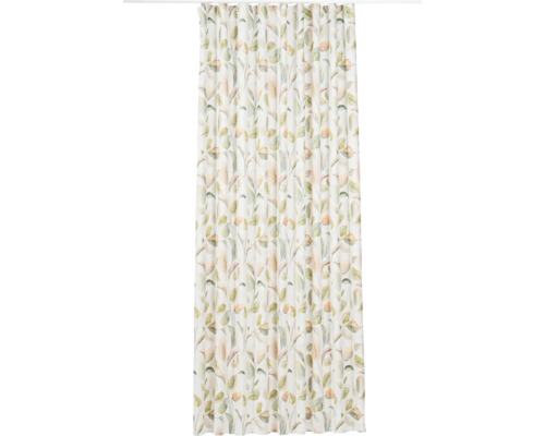 Perdea cu model de frunze pentru decorarea ferestrelor