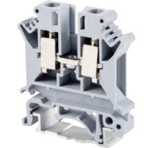 Bornă gri cu șuruburi pentru instalații electrice