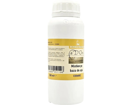 Borma Wachs Mixtion pe bază de apă, sticlă de 500 ml
