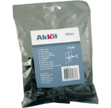 Pachet de pene pentru plăci ceramice, 250 bucăți, pentru utilizare la rosturi de 0 până la 5 mm