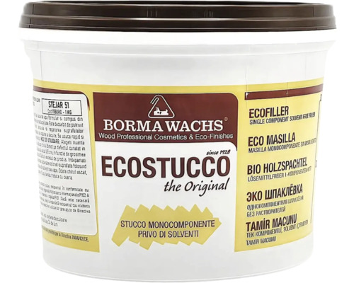 Găleată de chit pentru lemn Borma Wachs Ecostucco