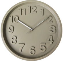 Ceas de perete cu cifre în relief