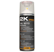 Spray 2K Pro alb pur RAL 9010