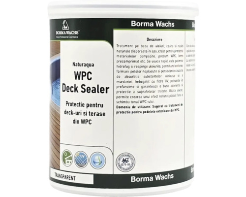 Borma Wachs WPC Sigilant pentru terase din material compozit lemn-plastic