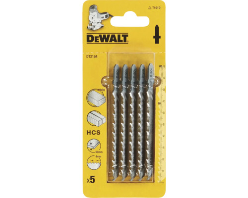 DeWalt Set de lame de ferăstrău vertical cinci bucăți pentru lemn