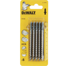 Pânze de ferăstrău vertical DeWalt pentru lemn, 5 bucăți