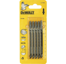 Pânze de ferăstrău vertical DeWalt pentru lemn, set de cinci