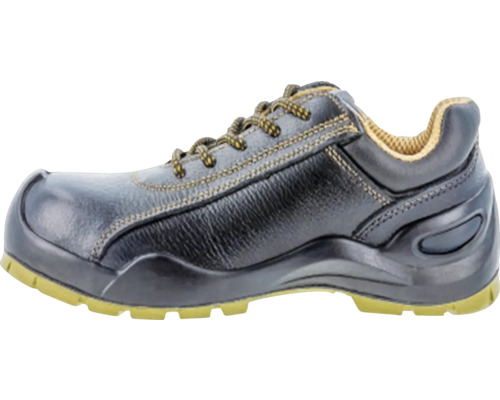 Pantof de siguranță negru cu șireturi