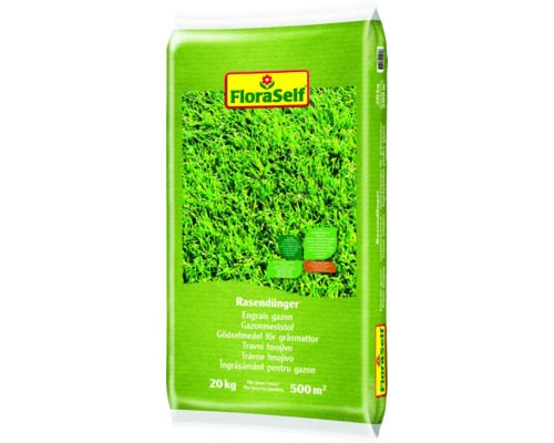 Îngrășământ gazon FloraSelf 20 kg 500 m²