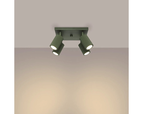 Lumină de plafon cu patru spoturi