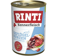 Rinti hrană pentru câini la conservă cu inimă de pasăre