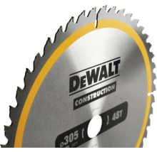 Pânză de ferăstrău DeWalt cu diametrul de 305 milimetri și 48 de dinți