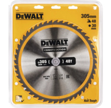 Pânză de ferăstrău circular DeWalt, diametru 305 milimetri, 48 de dinți
