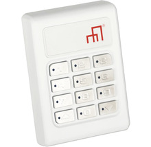Tastatură albă pentru introducerea codurilor