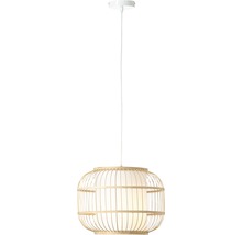 Pendul vintage Bones E27 max. 1x40W, natur/alb