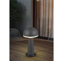 Lampă de masă decorativă cu design de ciupercă pe o masă