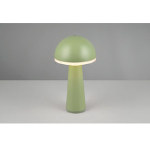 Lampă de masă verde în formă de ciupercă