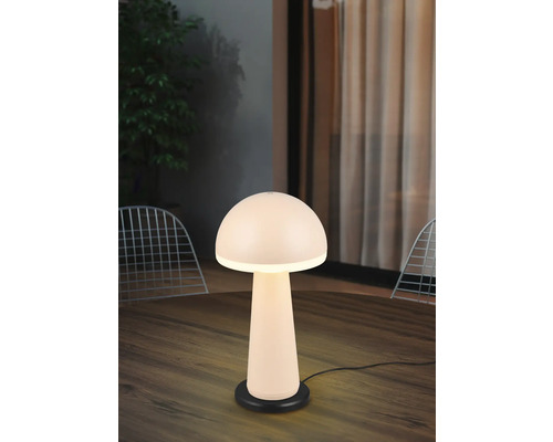 Veioză LED Fungo 2W 200 lumeni, lumină reglabilă, pentru exterior IP54, încărcare USB, roz coral Veioză LED Fungo 2W 200 lumeni, lumină reglabilă, pentru exterior IP54, încărcare USB, roz coral