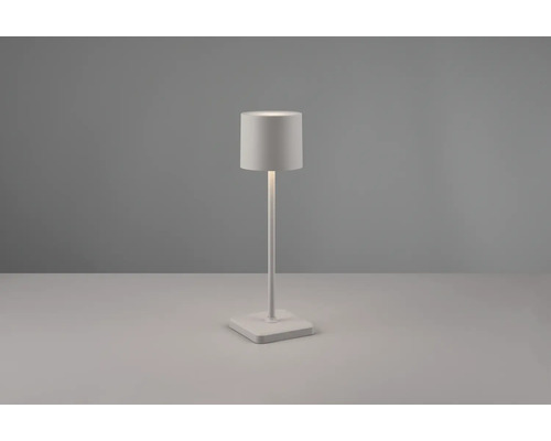 Lampă de masă cu abajur și bază pătrată