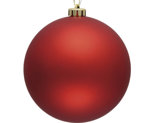 Glob de pom de Crăciun roșu