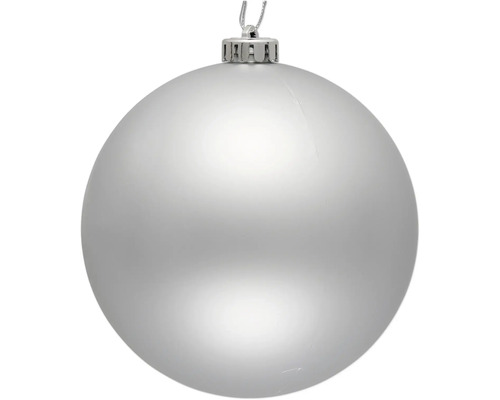 Glob de Crăciun argintiu de agățat