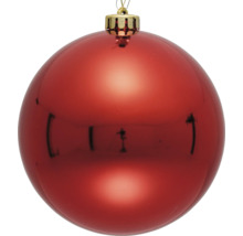 Glob de Crăciun roșu cu agățătoare