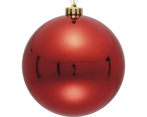 Glob de Crăciun roșu cu agățătoare
