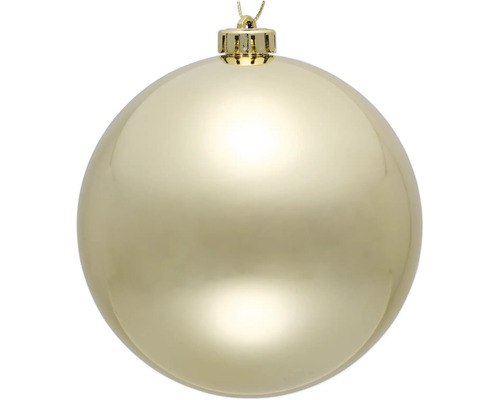 Glob Crăciun Lafiora plastic Ø 25 cm auriu lucios Glob de Crăciun auriu pentru decorațiuni de Crăciun