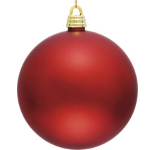 Glob de Crăciun roșu de agățat