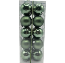 Pachet cu globuri de Crăciun din plastic