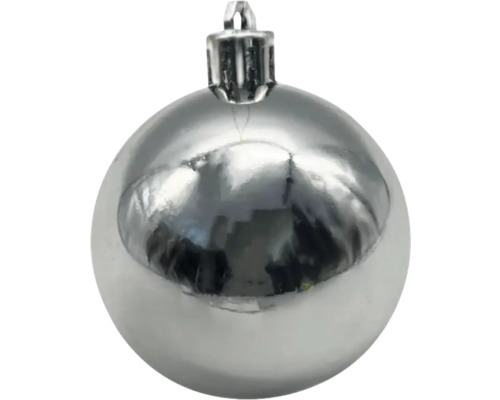 Glob de Crăciun argintiu