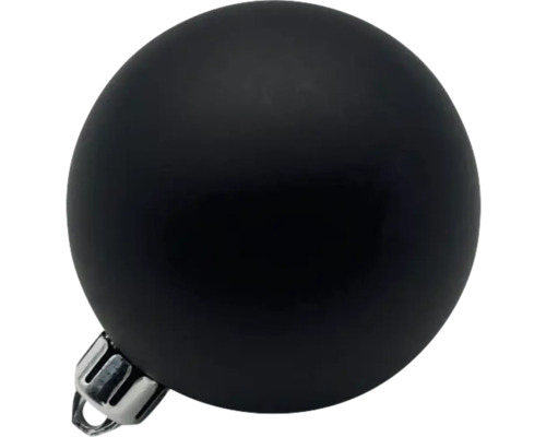 Glob de Crăciun negru cu suport