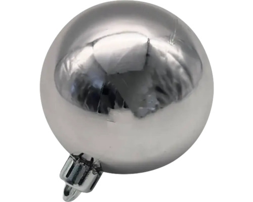 Glob de Crăciun argintiu pentru decorare